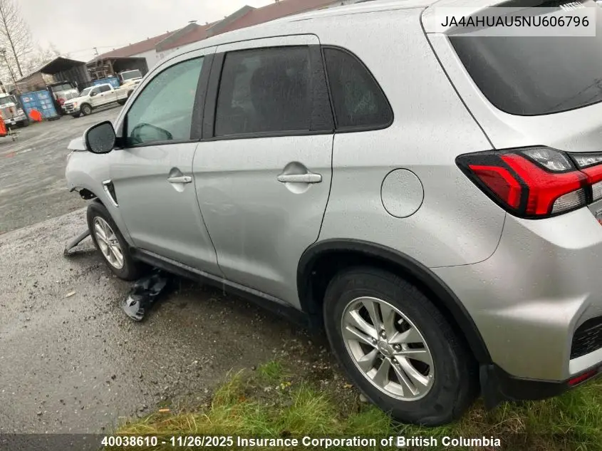 JA4AHUAU5NU606796 2022 Mitsubishi Rvr