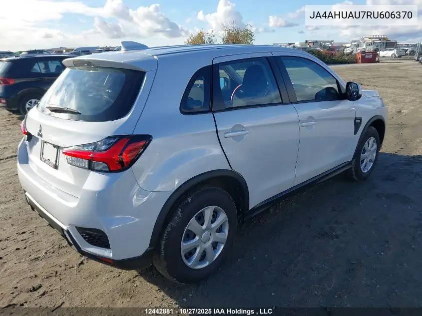 JA4AHUAU7RU606370 2024 Mitsubishi Rvr Es