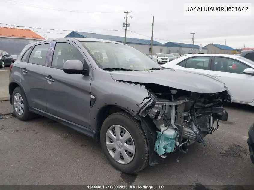JA4AHUAU0RU601642 2024 Mitsubishi Rvr Es