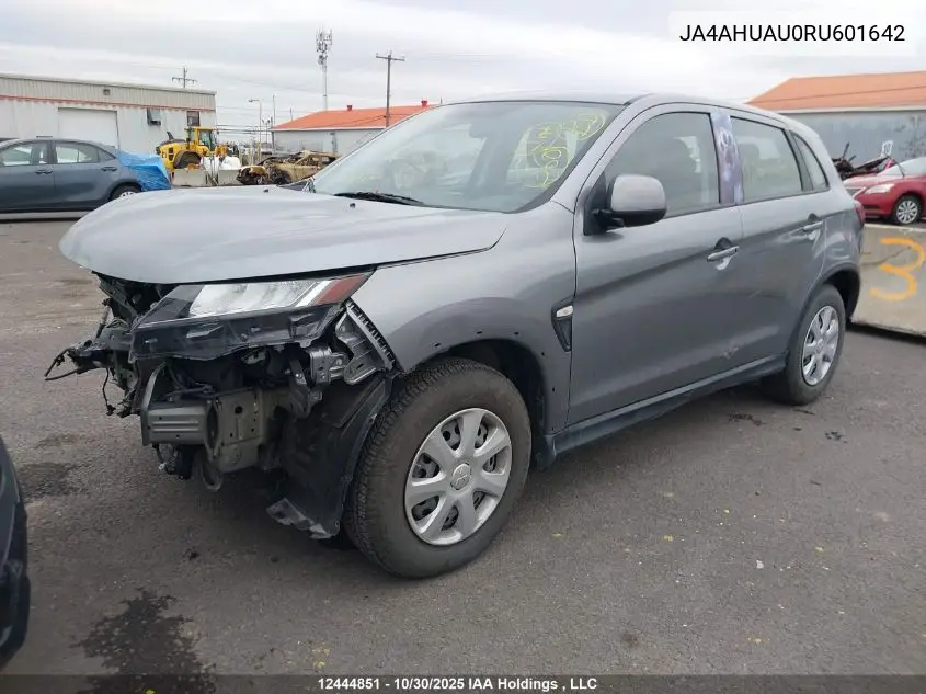 JA4AHUAU0RU601642 2024 Mitsubishi Rvr Es