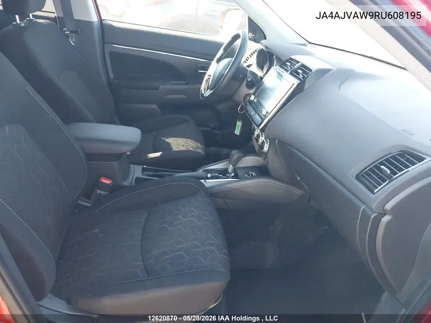 2024 Mitsubishi Rvr Se/Sel/Noir/Gt VIN: JA4AJVAW9RU608195 Lot: 12620870