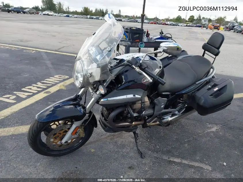 ZGULPC0036M112994 2006 Moto Guzzi Breva 1100