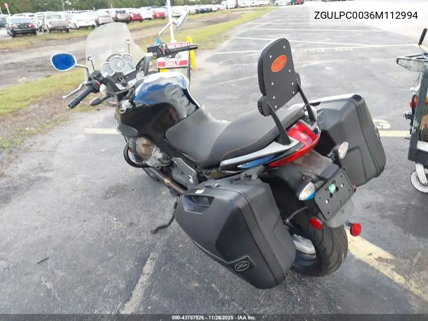 ZGULPC0036M112994 2006 Moto Guzzi Breva 1100