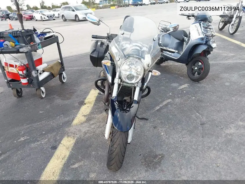 ZGULPC0036M112994 2006 Moto Guzzi Breva 1100