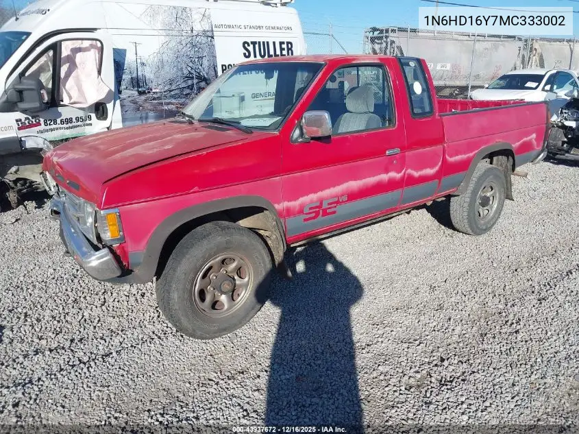 1N6HD16Y7MC333002 1991 Nissan Truck King Cab
