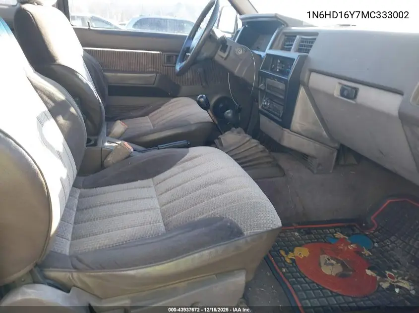 1N6HD16Y7MC333002 1991 Nissan Truck King Cab
