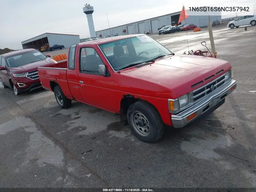 1N6SD16S6NC357942 1992 Nissan Truck King Cab