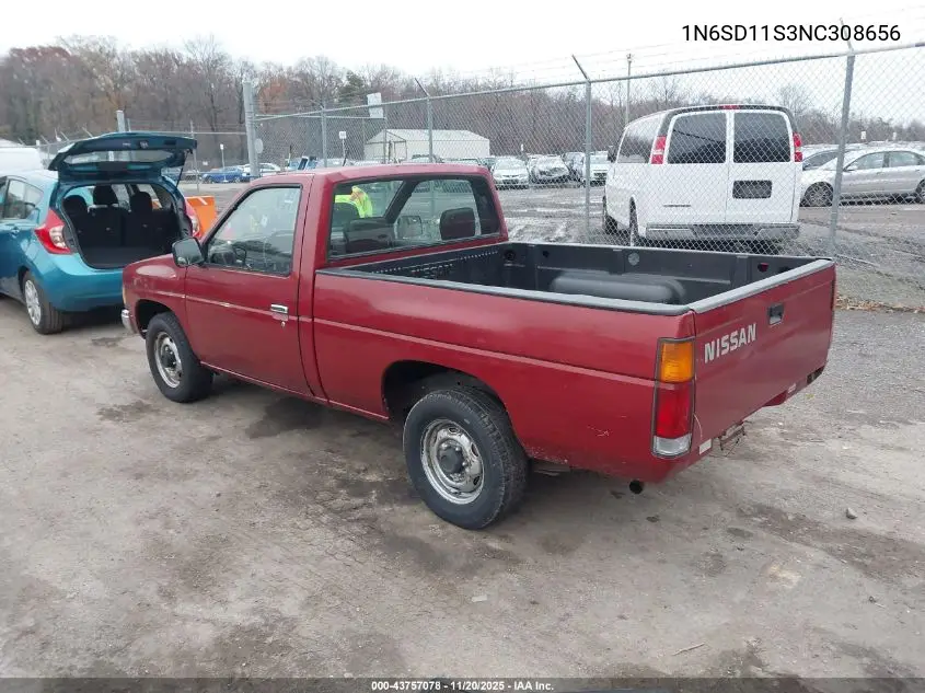 1N6SD11S3NC308656 1992 Nissan Truck Short Wheelbase