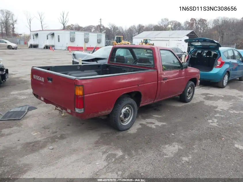 1N6SD11S3NC308656 1992 Nissan Truck Short Wheelbase