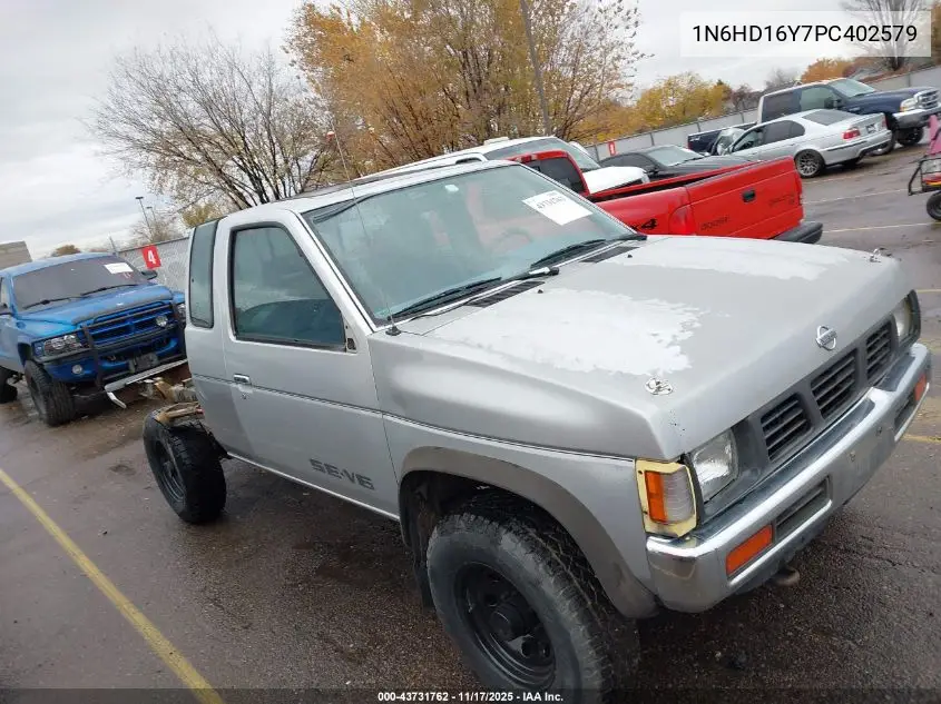 1N6HD16Y7PC402579 1993 Nissan Truck King Cab Se