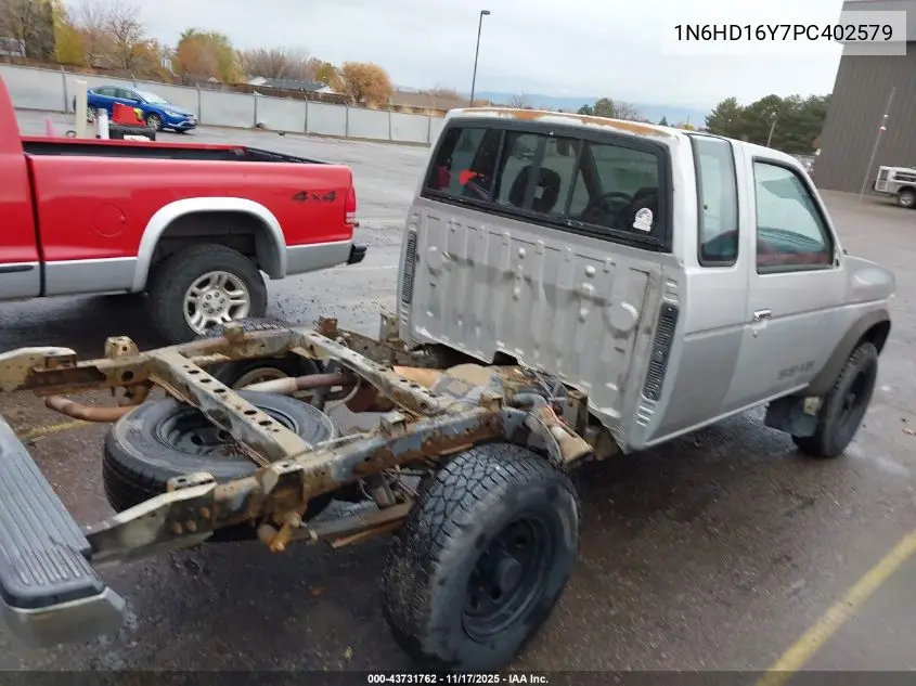 1N6HD16Y7PC402579 1993 Nissan Truck King Cab Se