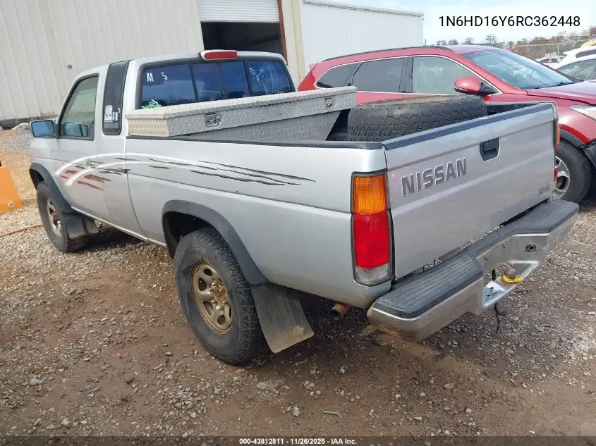1N6HD16Y6RC362448 1994 Nissan Truck King Cab Se/King Cab Xe