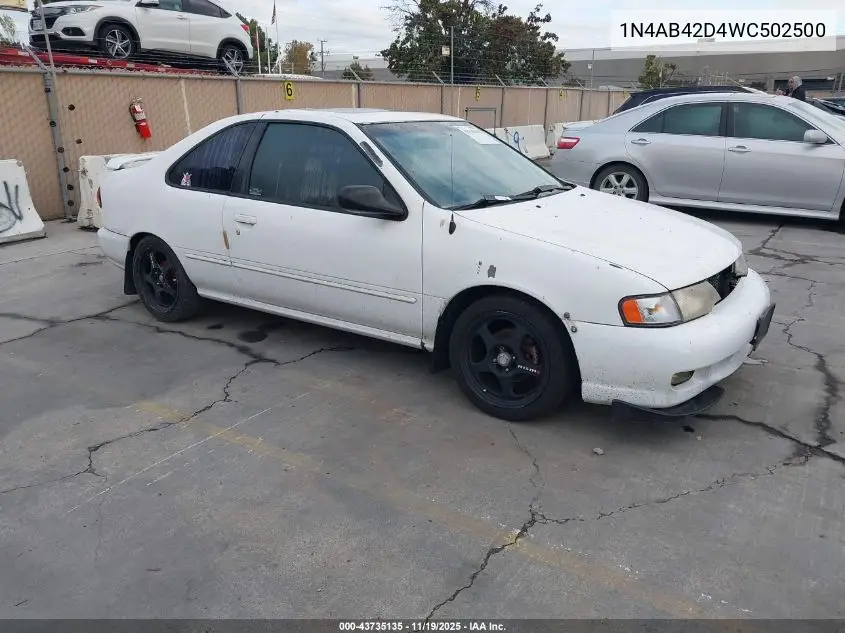 1N4AB42D4WC502500 1998 Nissan 200Sx Se