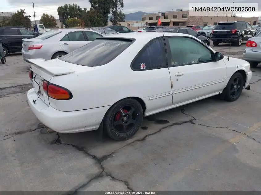 1N4AB42D4WC502500 1998 Nissan 200Sx Se