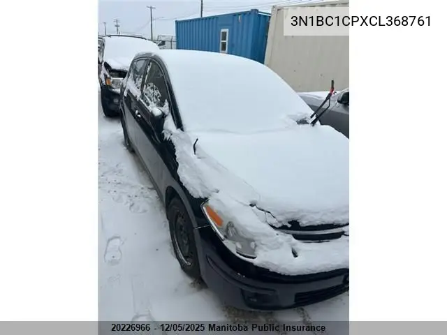 3N1BC1CPXCL368761 2012 Nissan Versa 1.8 Sl