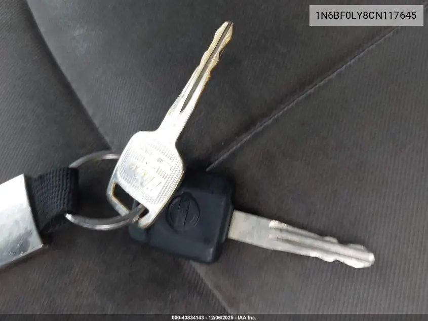 1N6BF0LY8CN117645 2012 Nissan Nv 2500 Nv2500 Hd S V6