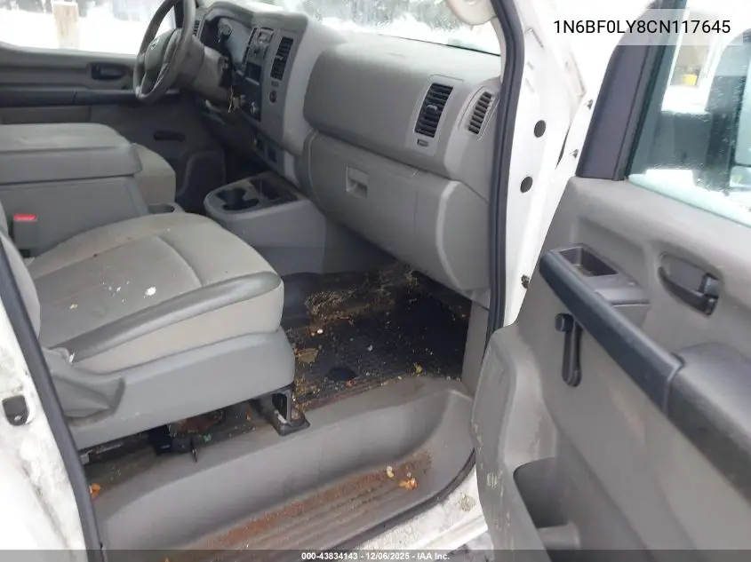 1N6BF0LY8CN117645 2012 Nissan Nv 2500 Nv2500 Hd S V6