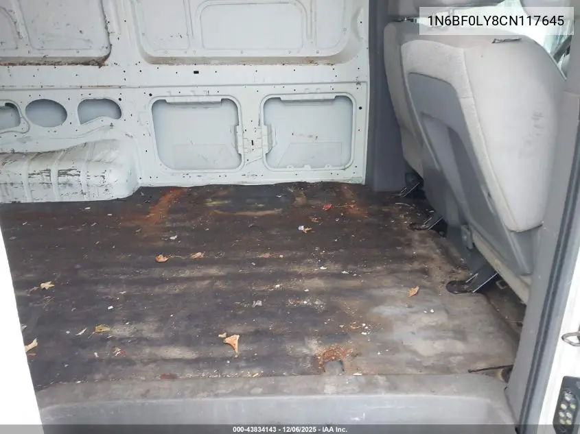 1N6BF0LY8CN117645 2012 Nissan Nv 2500 Nv2500 Hd S V6