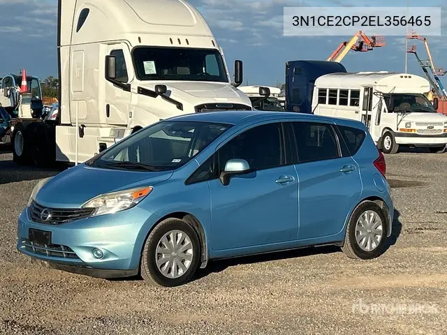 3N1CE2CP2EL356465 2014 Nissan Versa - Note 2014 Nissan Versa - Note Sv Automobile