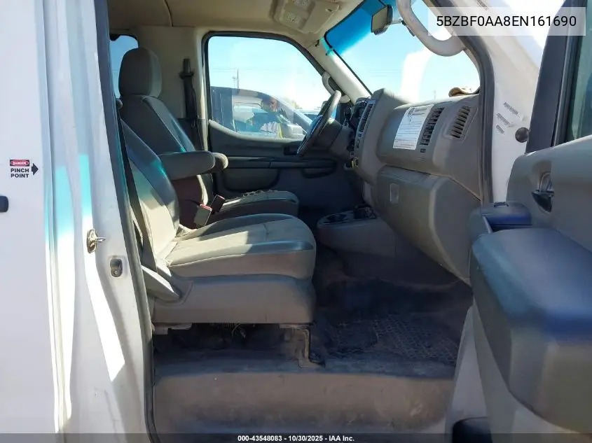 5BZBF0AA8EN161690 2014 Nissan Nv Passenger Nv3500 Hd S V6/Sv V6