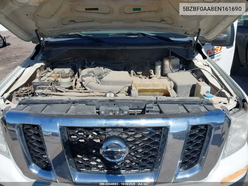 5BZBF0AA8EN161690 2014 Nissan Nv Passenger Nv3500 Hd S V6/Sv V6