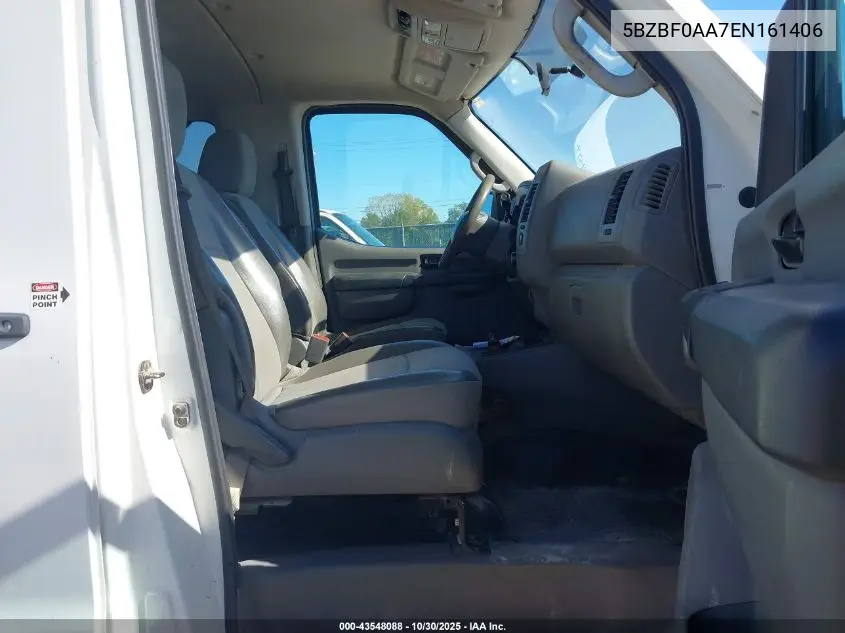 5BZBF0AA7EN161406 2014 Nissan Nv Passenger Nv3500 Hd S V6/Sv V6
