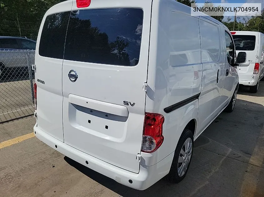 3N6CM0KNXLK704954 2020 Nissan Nv200 Compact Cargo Sv Xtronic Cvt