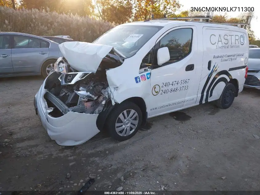 3N6CM0KN9LK711300 2020 Nissan Nv200 Cargo Sv Xtronic Cvt
