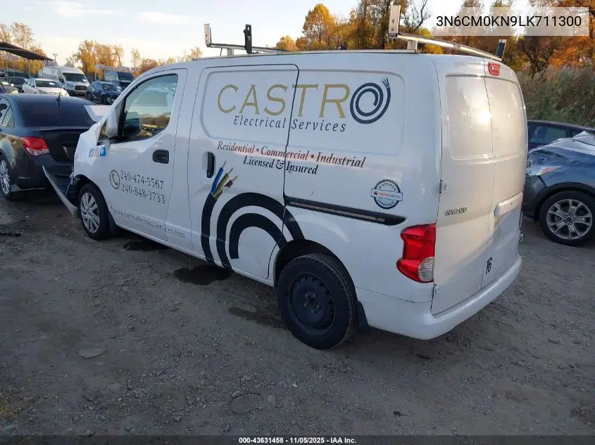 3N6CM0KN9LK711300 2020 Nissan Nv200 Cargo Sv Xtronic Cvt