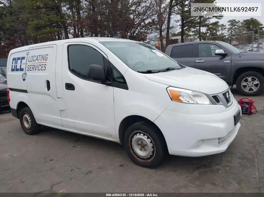 3N6CM0KN1LK692497 2020 Nissan Nv200 Cargo S Xtronic Cvt
