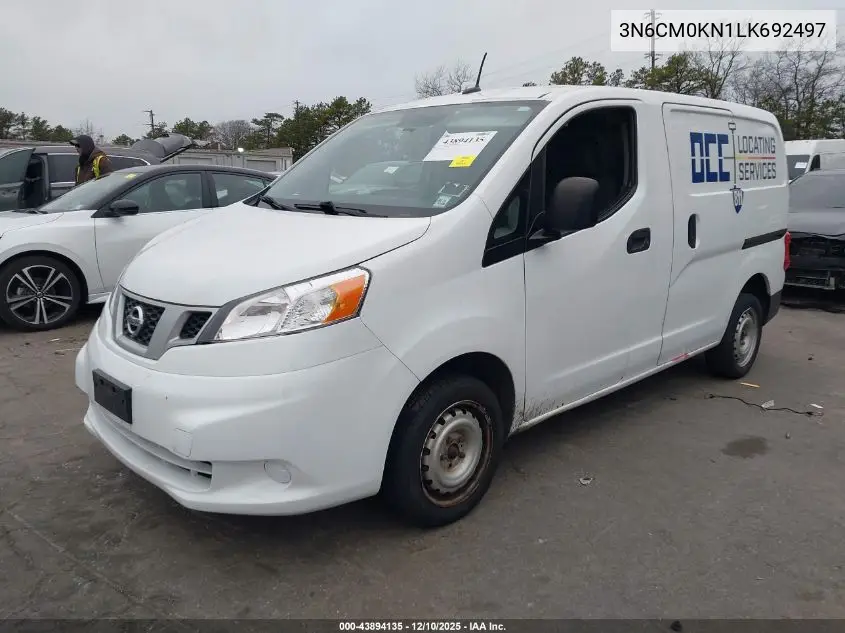3N6CM0KN1LK692497 2020 Nissan Nv200 Cargo S Xtronic Cvt