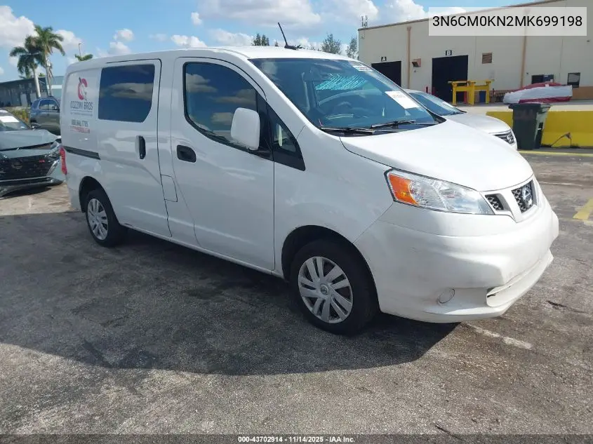 3N6CM0KN2MK699198 2021 Nissan Nv200 Cargo Sv Xtronic Cvt