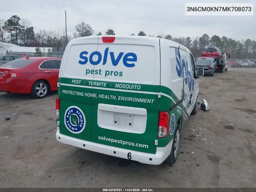 3N6CM0KN7MK708073 2021 Nissan Nv200 Cargo Sv Xtronic Cvt