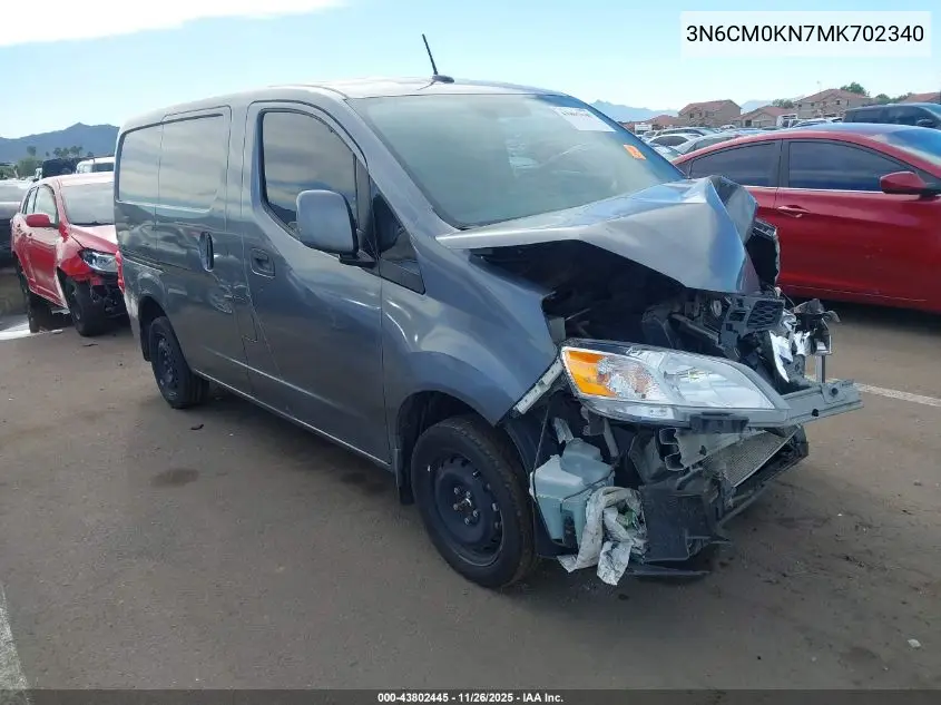 3N6CM0KN7MK702340 2021 Nissan Nv200 Cargo Sv Xtronic Cvt
