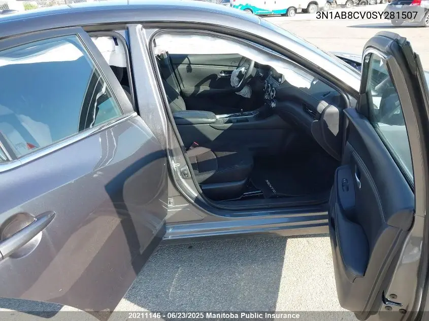 3N1AB8CV0SY281507 2025 Nissan Sentra 2.0 Sv