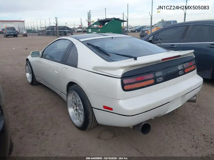 1991 Nissan 300Zx VIN: JN1CZ24H2MX505083 Lot: 44408955