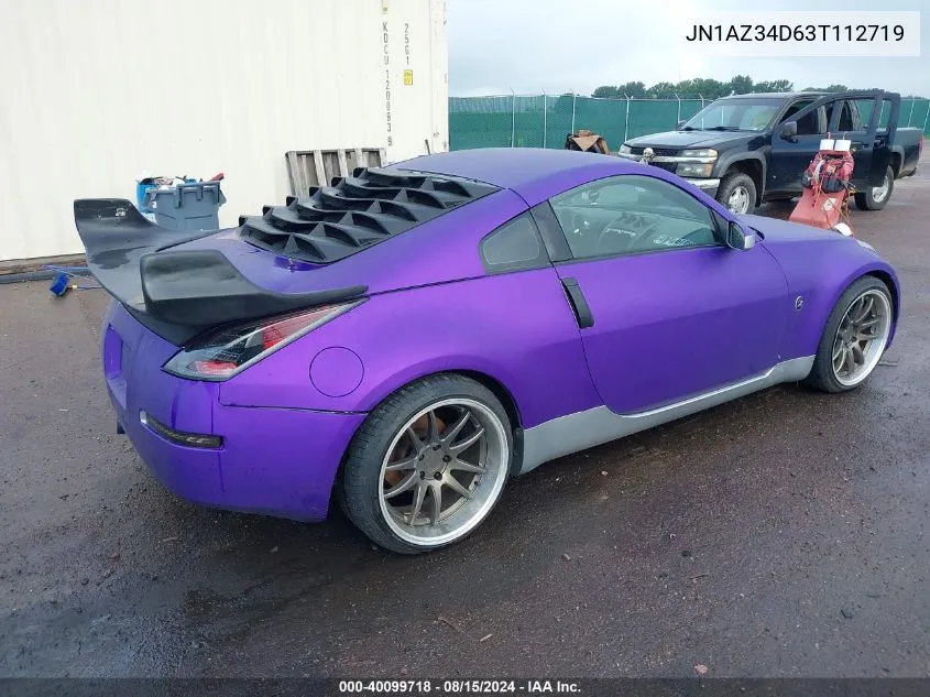 JN1AZ34D63T112719 2003 Nissan 350Z Performance