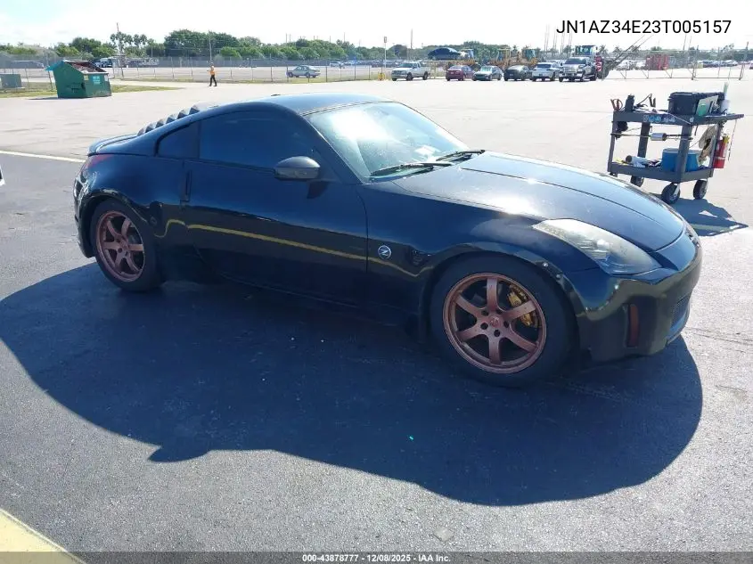 JN1AZ34E23T005157 2003 Nissan 350Z Track