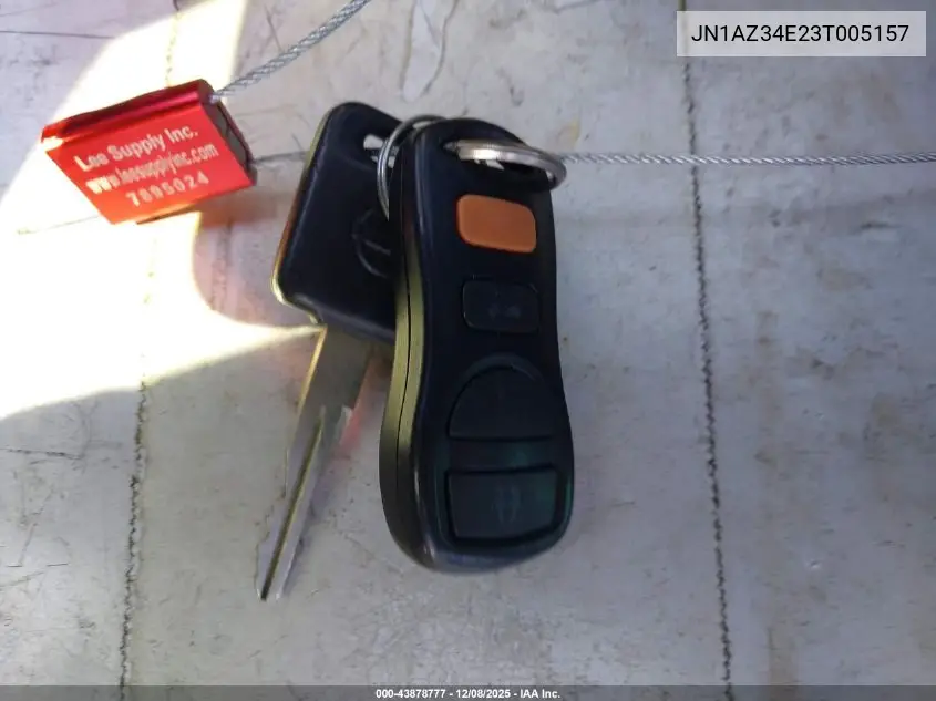 JN1AZ34E23T005157 2003 Nissan 350Z Track