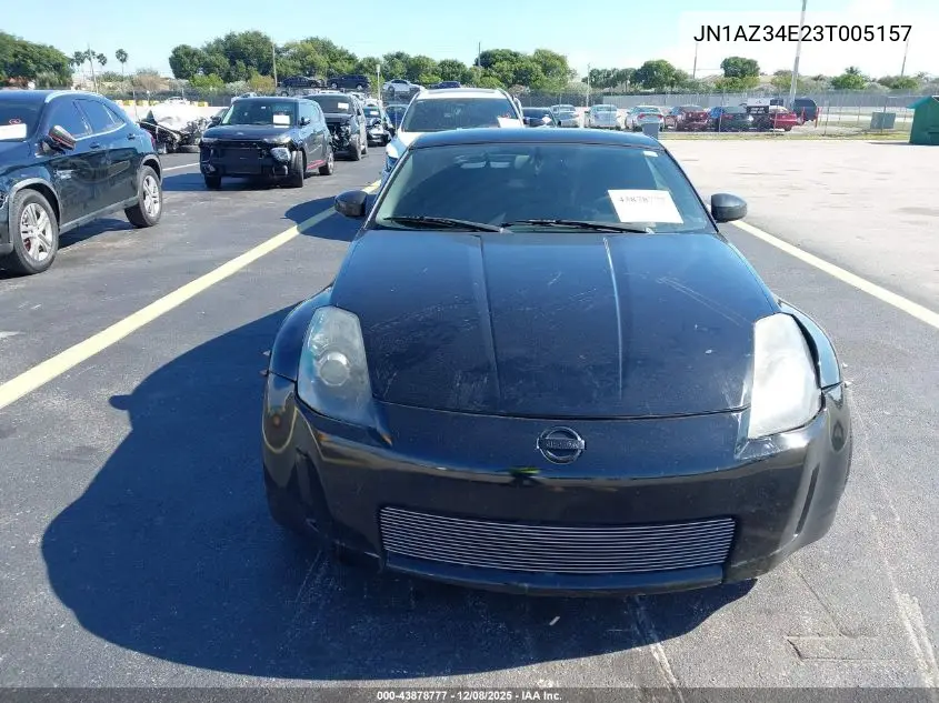 JN1AZ34E23T005157 2003 Nissan 350Z Track