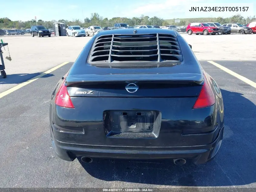 JN1AZ34E23T005157 2003 Nissan 350Z Track