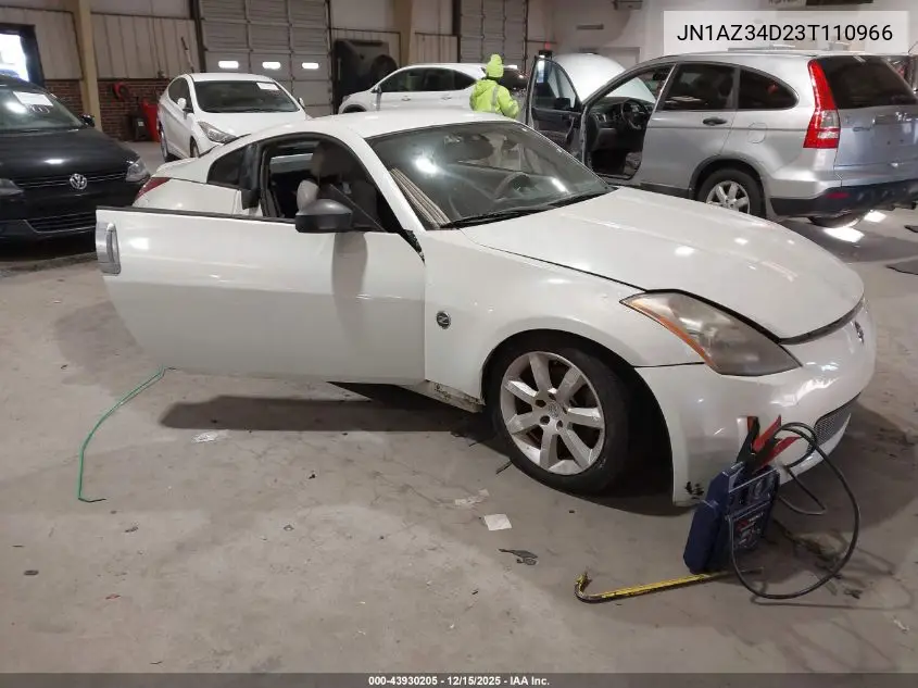 JN1AZ34D23T110966 2003 Nissan 350Z Touring