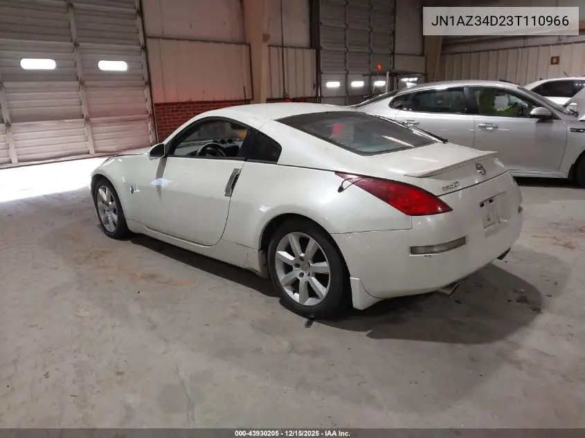 JN1AZ34D23T110966 2003 Nissan 350Z Touring