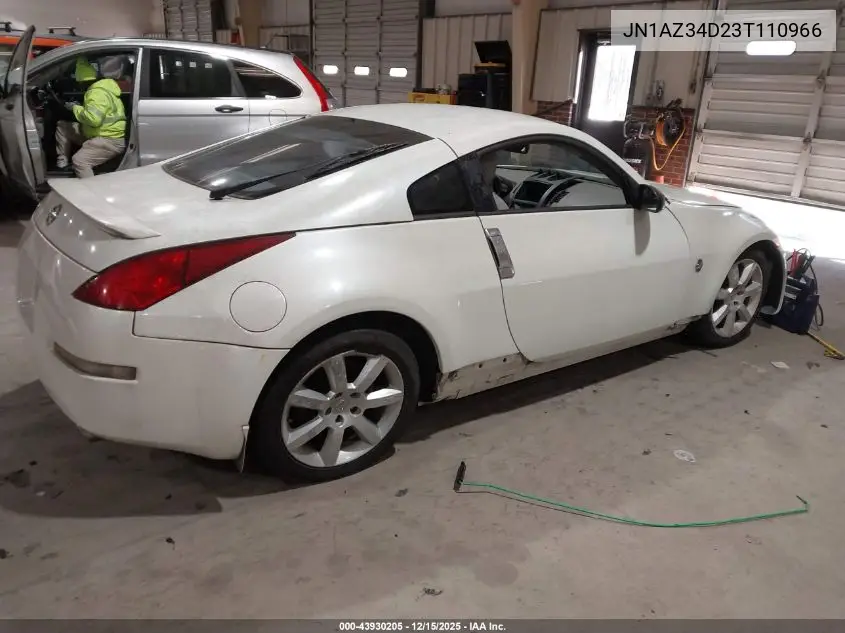 JN1AZ34D23T110966 2003 Nissan 350Z Touring