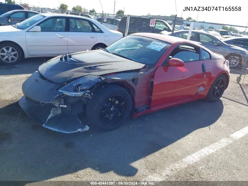 JN1AZ34D74T165558 2004 Nissan 350Z Enthusiast