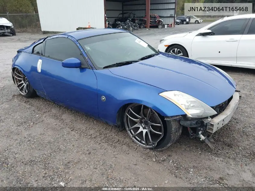 JN1AZ34D64T165468 2004 Nissan 350Z Enthusiast