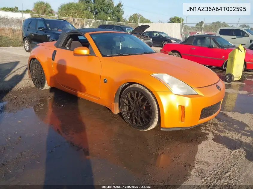 JN1AZ36A64T002595 2004 Nissan 350Z Enthusiast