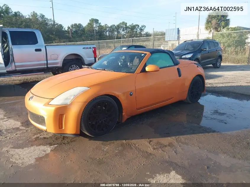 JN1AZ36A64T002595 2004 Nissan 350Z Enthusiast