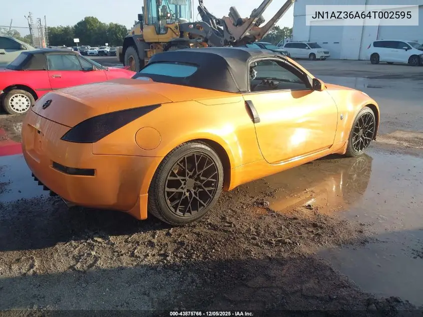 JN1AZ36A64T002595 2004 Nissan 350Z Enthusiast