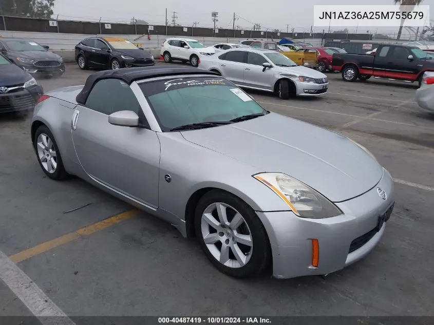 JN1AZ36A25M755679 2005 Nissan 350Z Touring